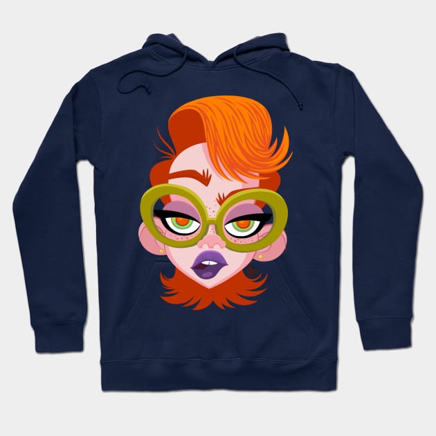 Redhead Hoodie by nocturnallygeekyme